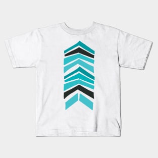 Modern Style Chevron Design Kids T-Shirt